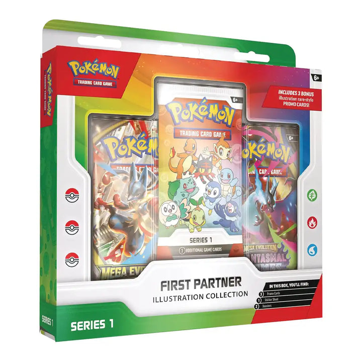 Pokémon TCG: First Partner Illustration Collection—Series 1