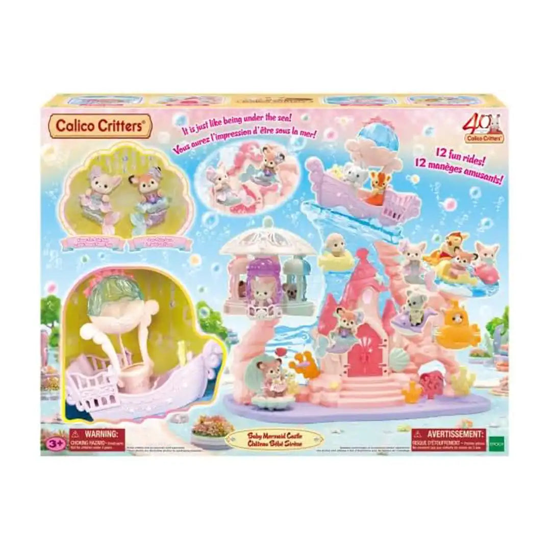 Calico Critters Baby Mermaid Castle - Calico Land Amusement Series