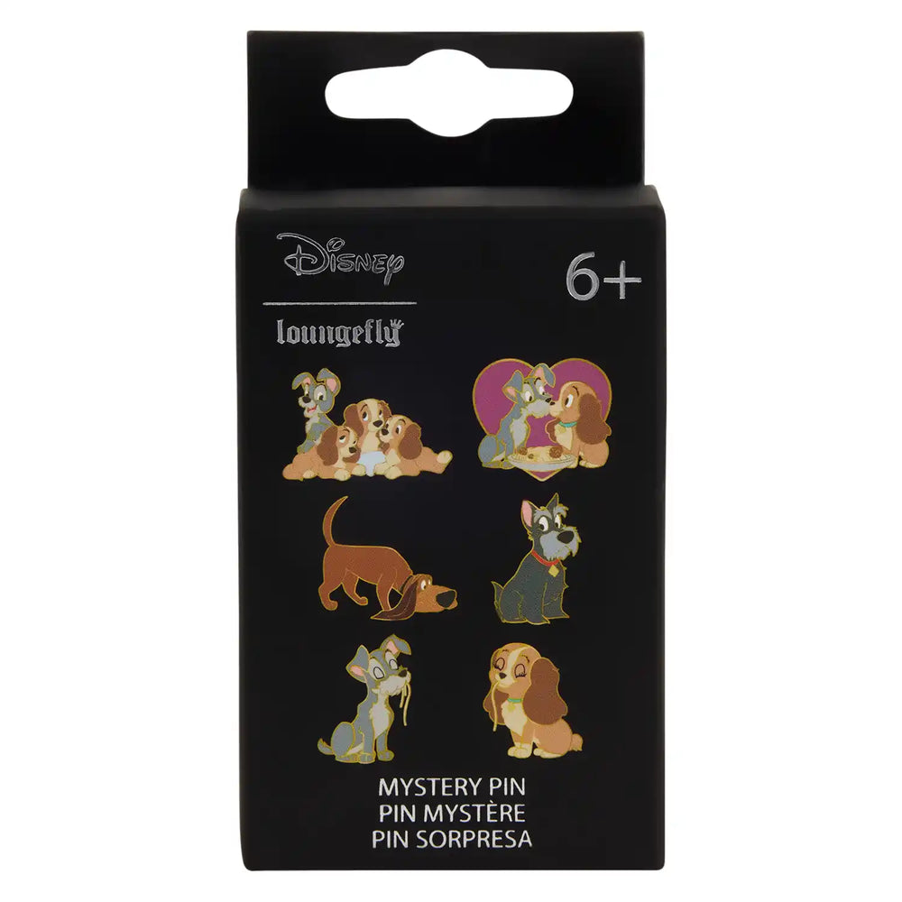 Loungefly Disney Lady and the Tramp Mystery Box Pin