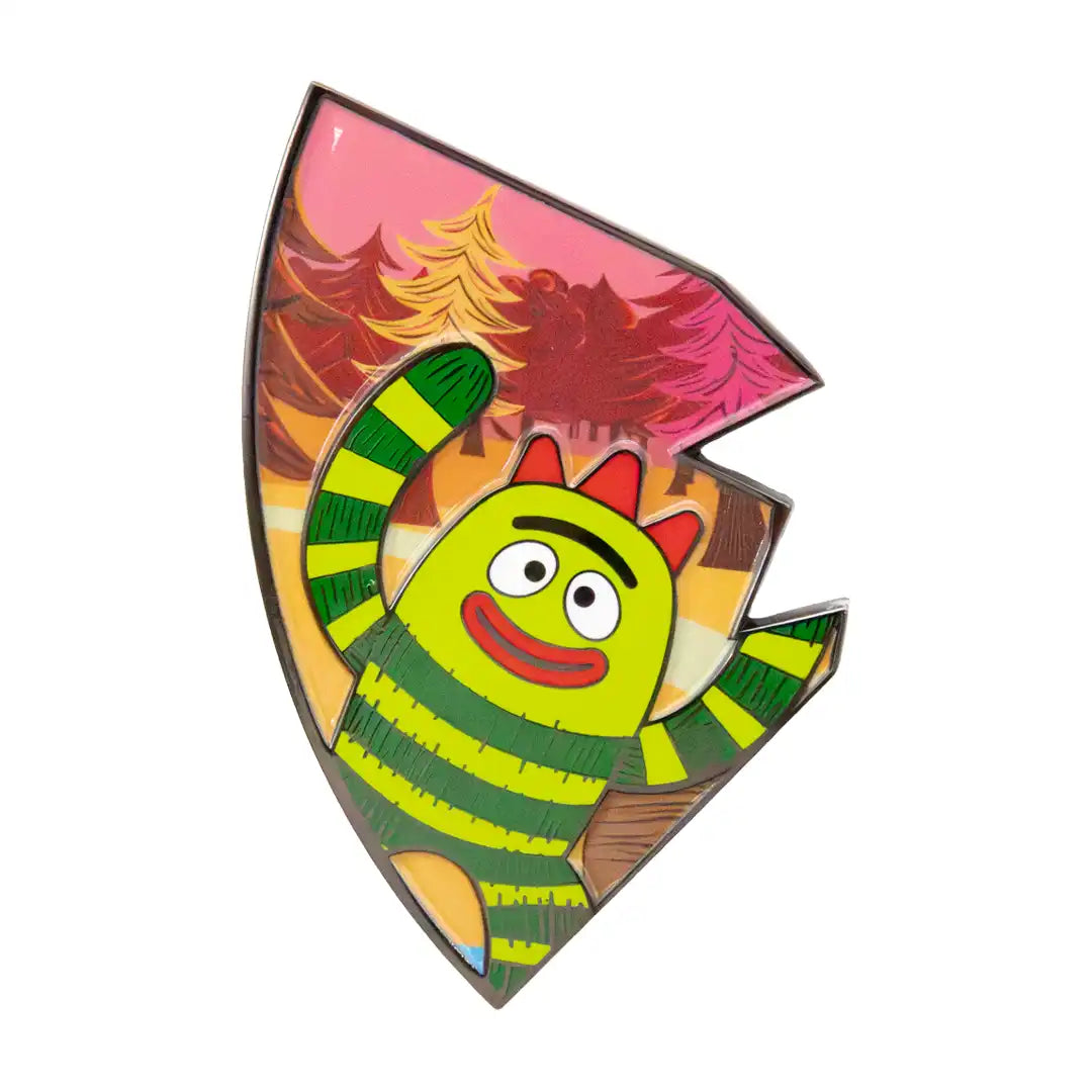 Whatever Makes You Happy Yo Gabba Gabba Mystery Box Gabba Land Puzzle Enamel Pins