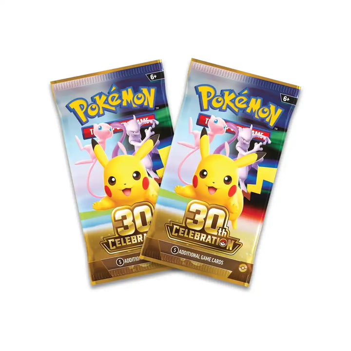 Pokémon TCG: 30th Celebration Mini Tin 10-Count Display Box