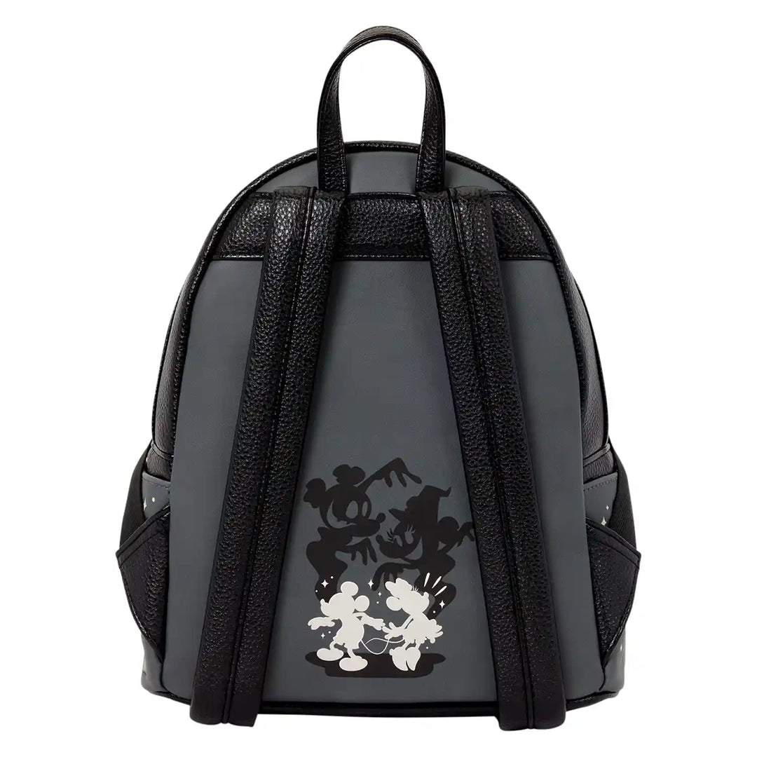 Loungefly Disney Mickey &amp; Minnie Ghost Light Up Glow Mini Backpack