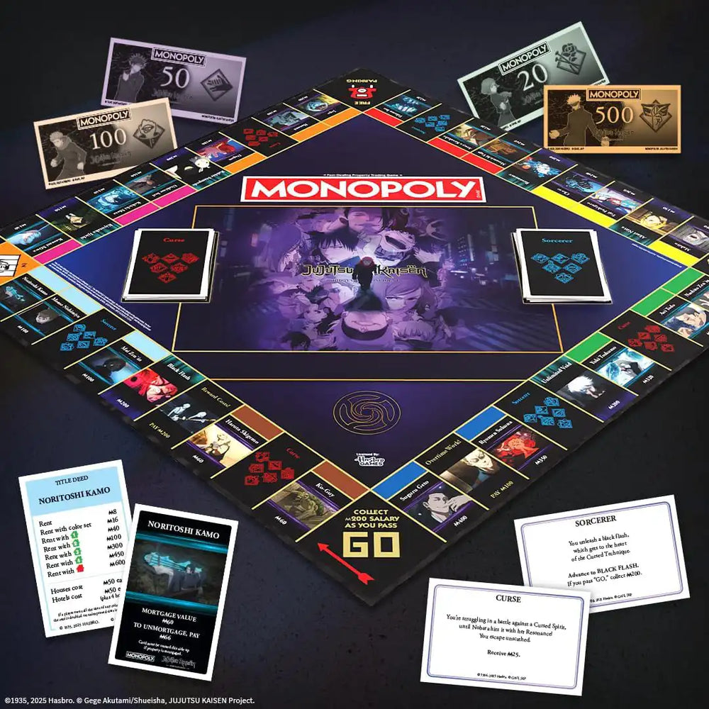 Hasbro Monopoly: Jujutsu Kaisen