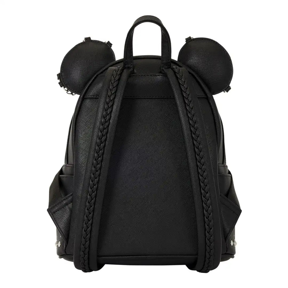 Loungefly Disney Minnie Mouse Studs & Chains Mini Backpack
