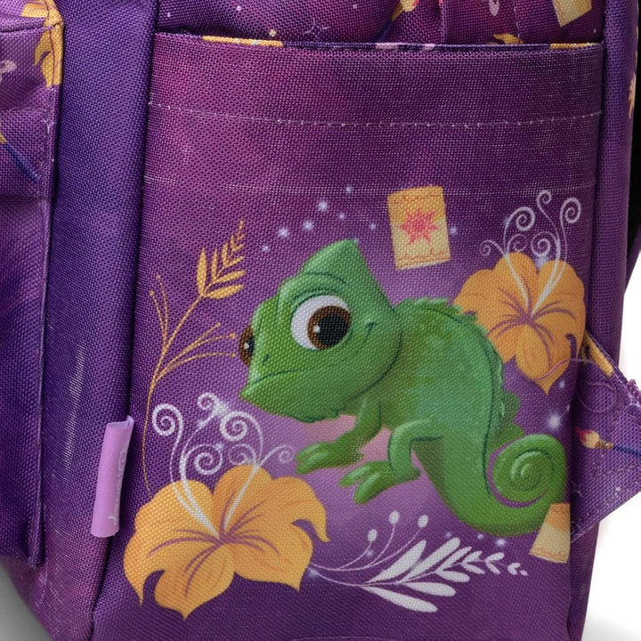 Wondapop Disney Princess Rapunzel Backpack 16” – Tangled Backpack with Laptop Sleeve, Front Pocket &amp; Side Pockets, Classic Disney Bookbag for School, Travel &amp; Everyday Use