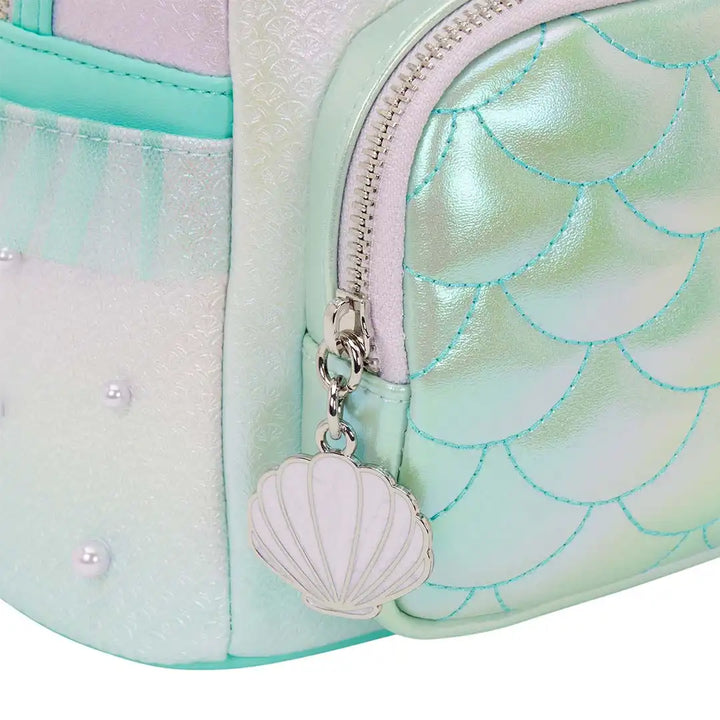 Loungefly Disney The Little Mermaid Iridescent Pearl Mini Backpack