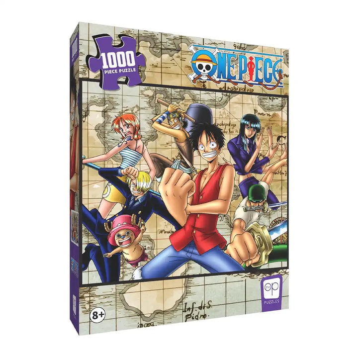 USAopoly One Piece Straw Hat Crew 1,000 Piece Jigsaw Puzzle