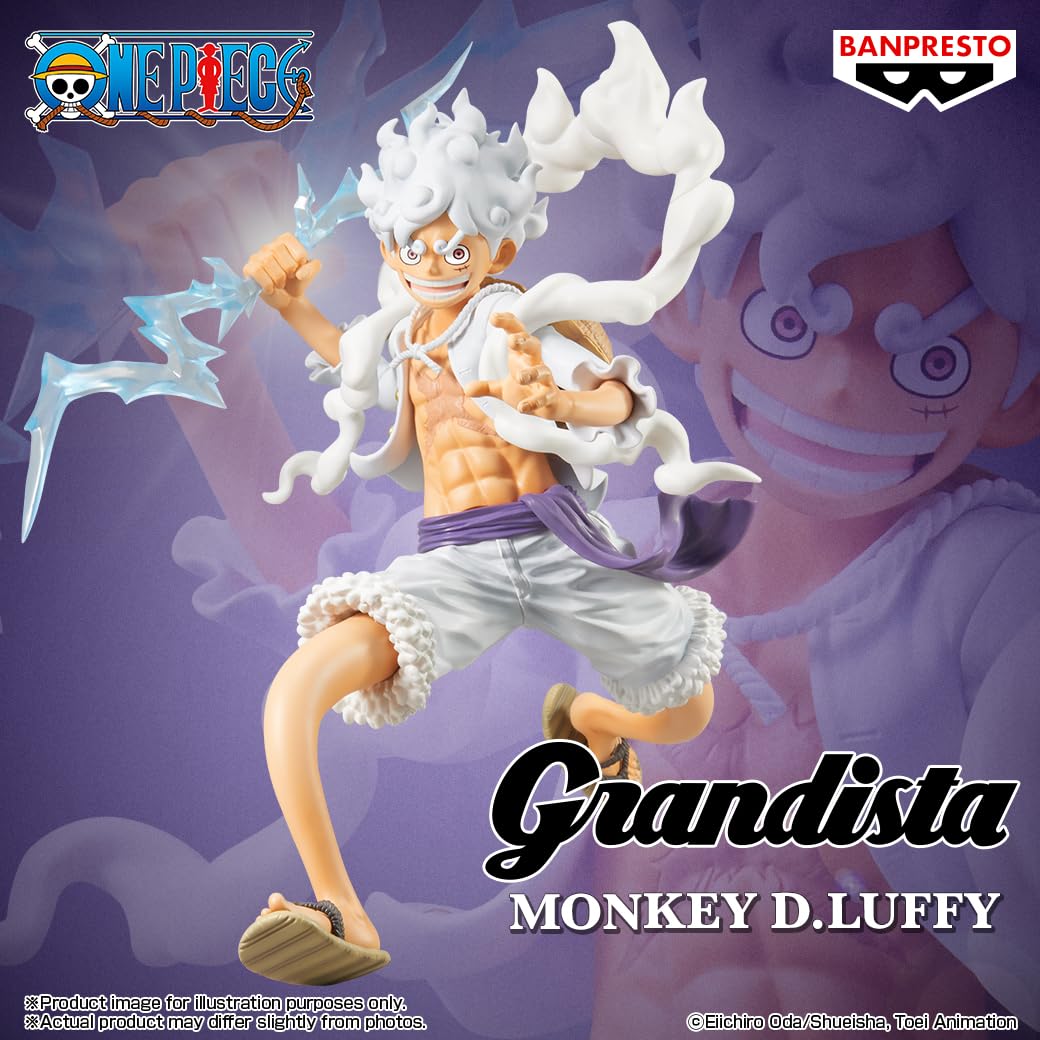 Banpresto - One Piece - Monkey D. Luffy Gear 5 (Special Edition) Grandista Figure
