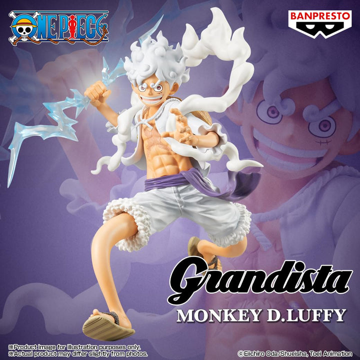 Banpresto - One Piece - Monkey D. Luffy Gear 5 (Special Edition) Grandista Figure