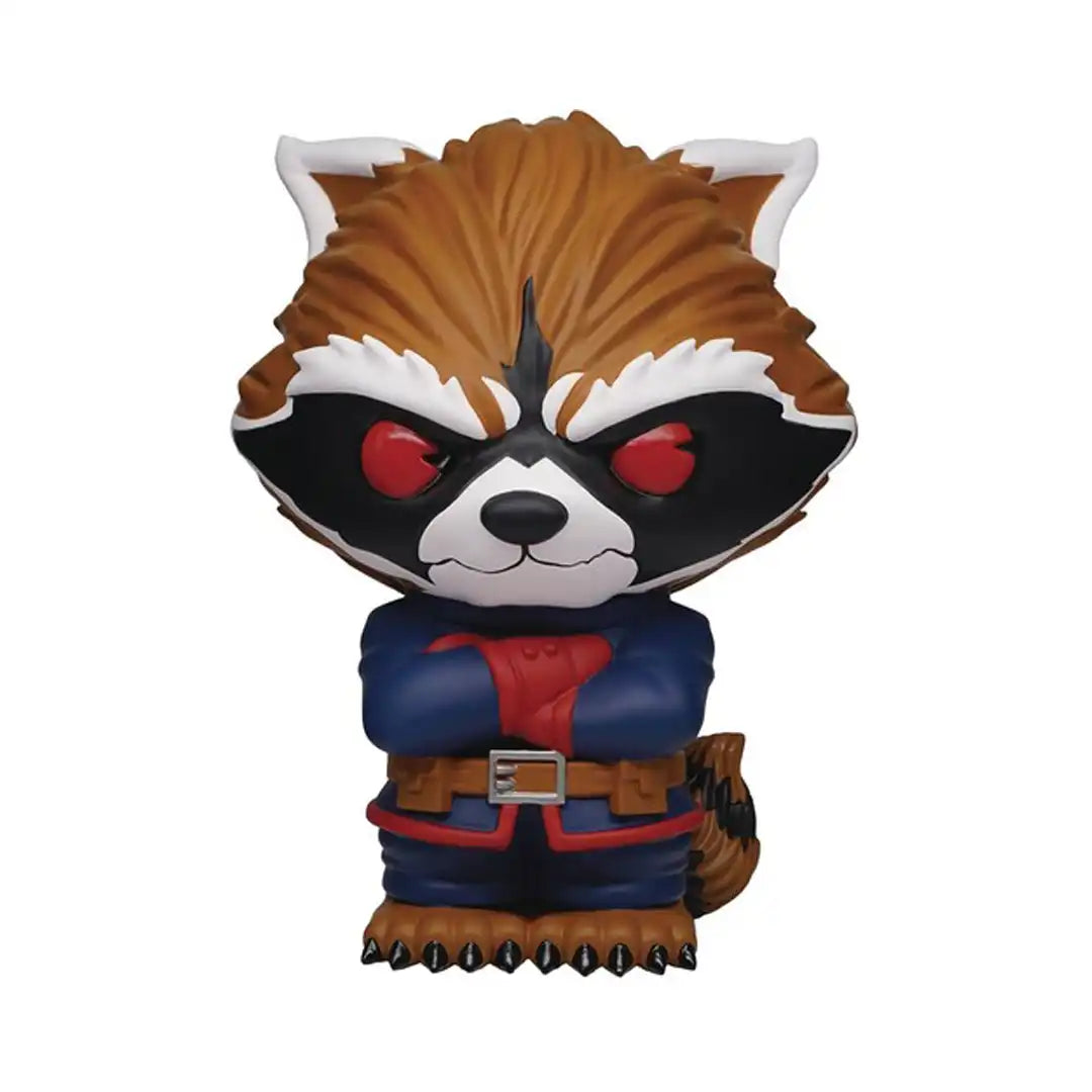 Monogram Marvel Rocket Figural Bank