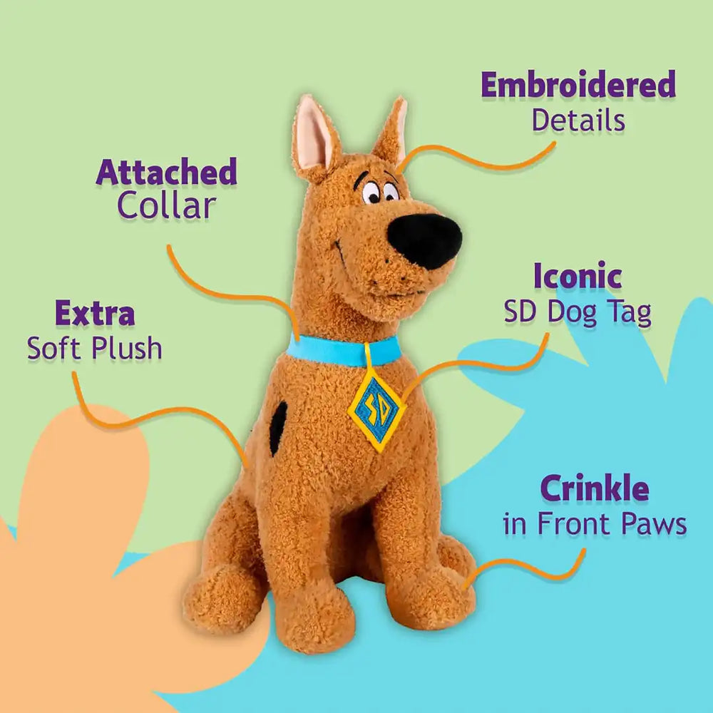 Kids Preferred Warner Brothers Scooby Doo 13" Cuteeze Plush