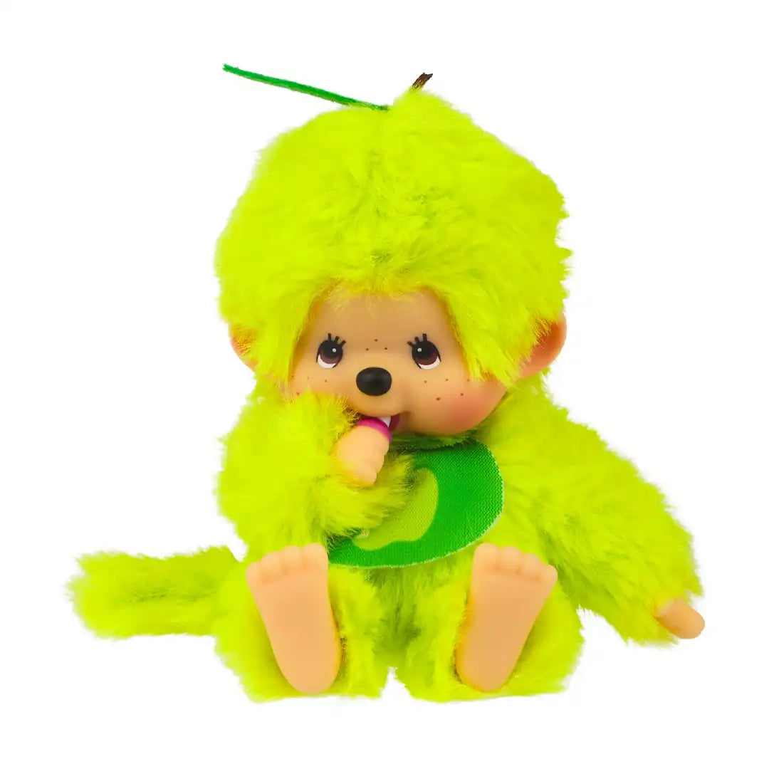 Monchhichi Fruit Color Apple Green Plush Toy