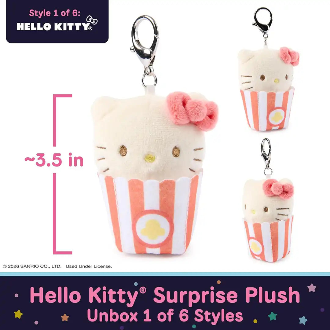 GUND Hello Kitty &amp; Friends 3-Inch Surprise Circus Plush Blind Box