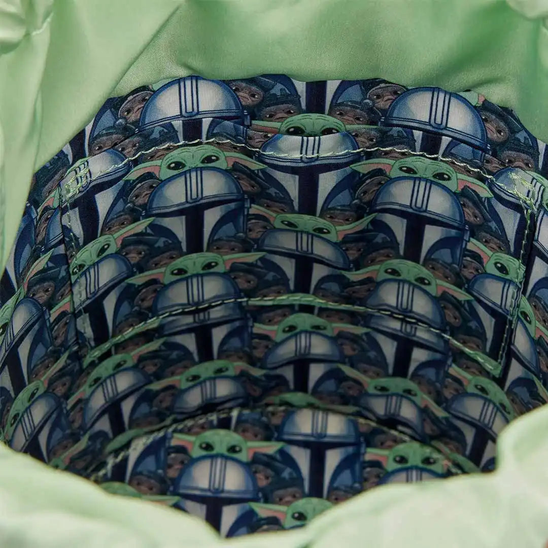 Loungefly Star Wars The Mandalorian Grogu &amp; Anzellan Crossbody Bag