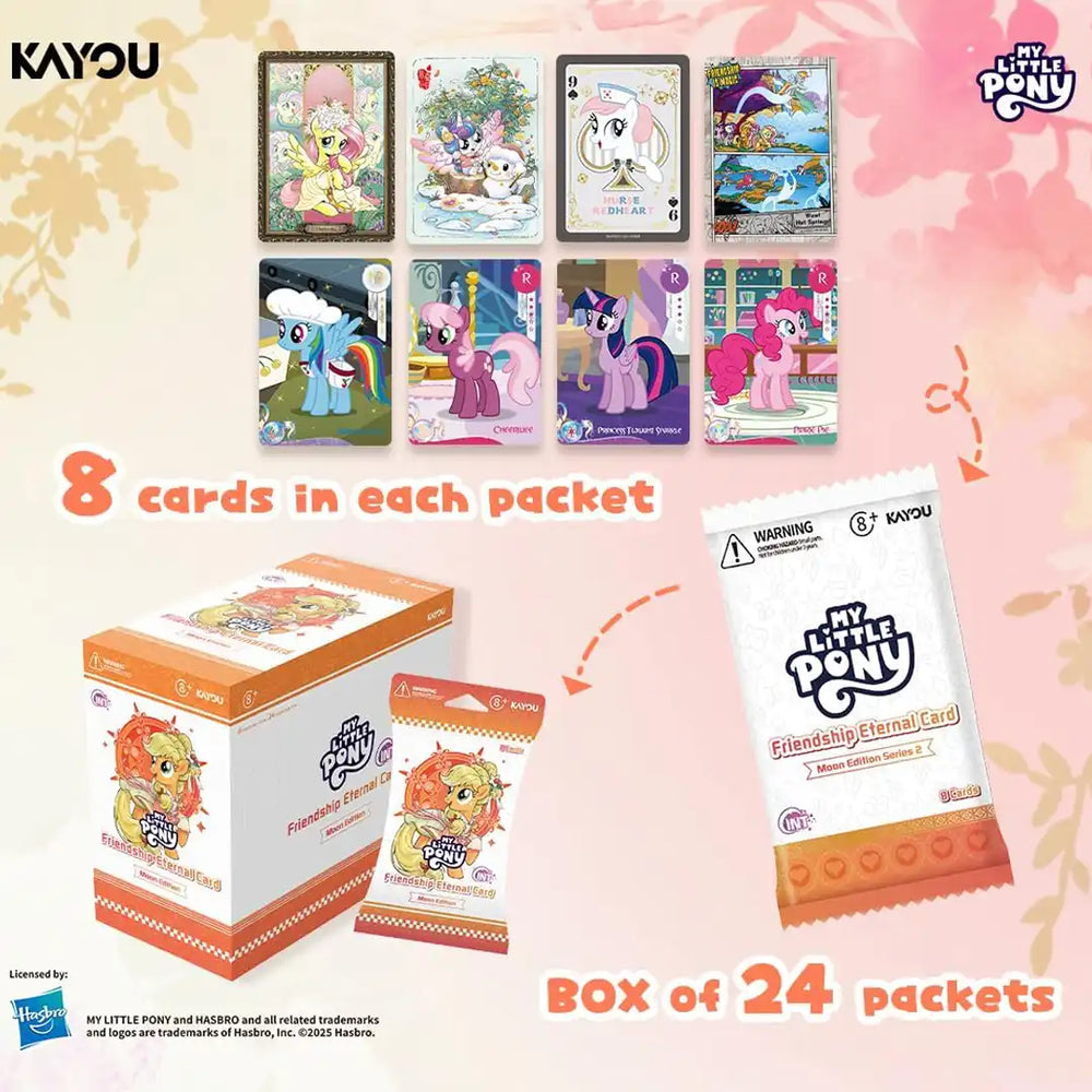 Kayou Friendship Eternal My Little Pony Moon Edition Mystery Collectible Cards