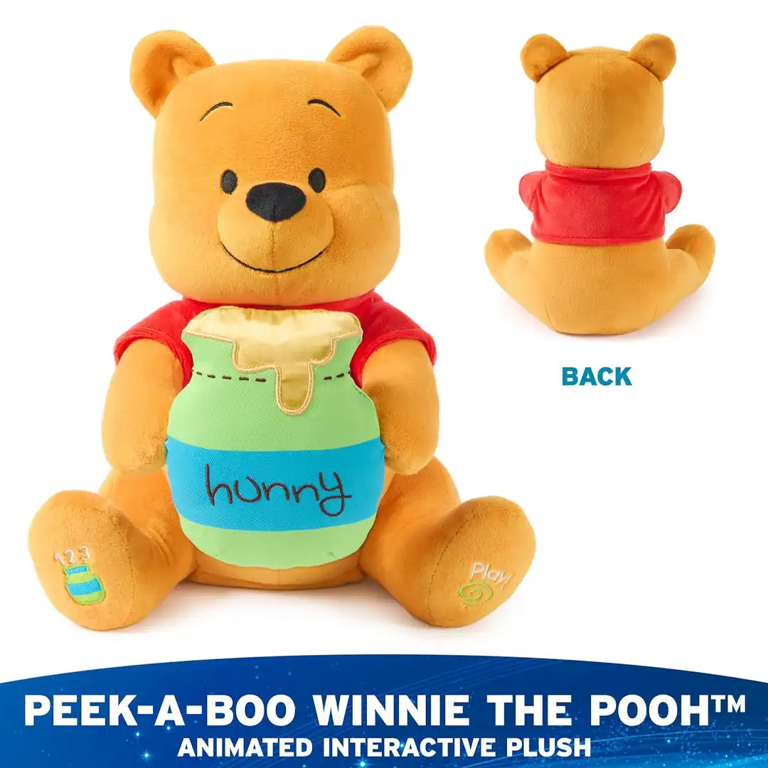 GUND Disney Peek-a-Boo Winnie the Pooh 11" Plush Toy
