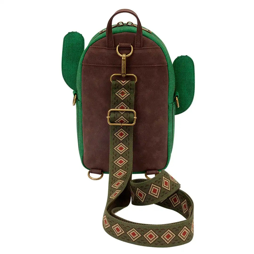 Loungefly Peanuts Spike Desert Cactus Sling Crossbody Bag