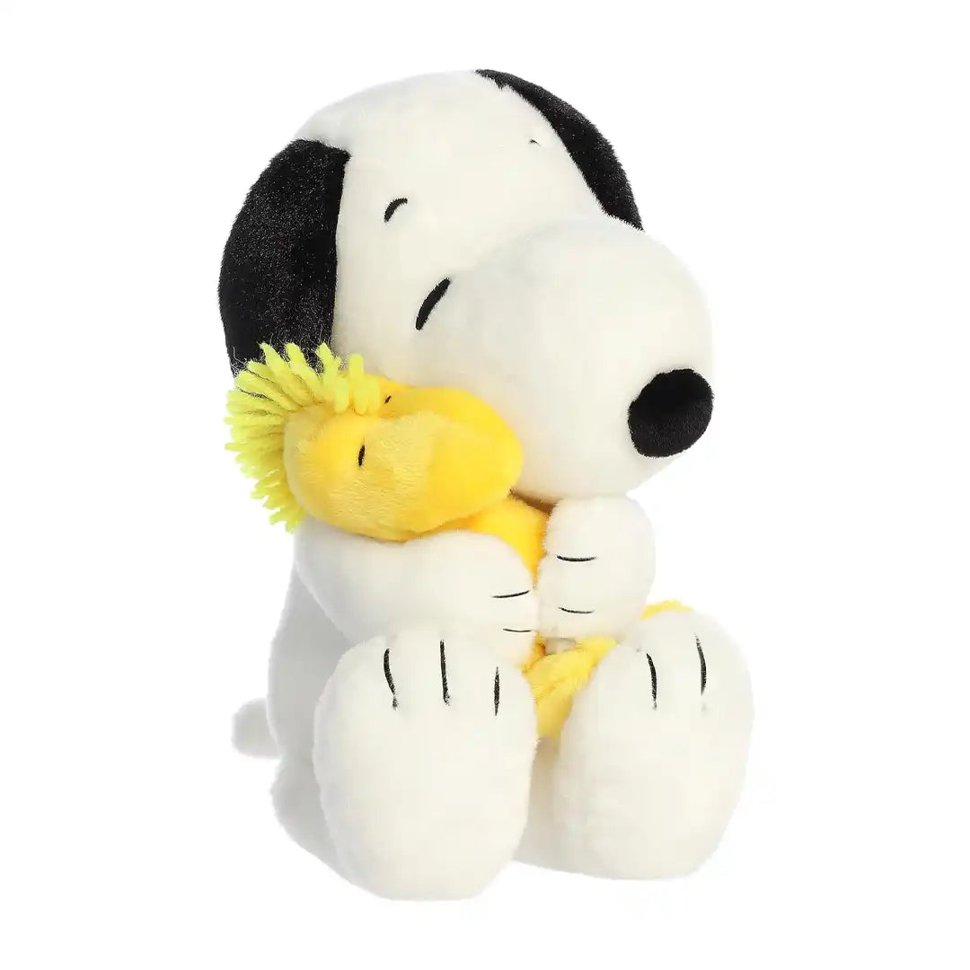 Aurora Adorable Big Hugs Peanuts 13" Snoopy &amp; Woodstock