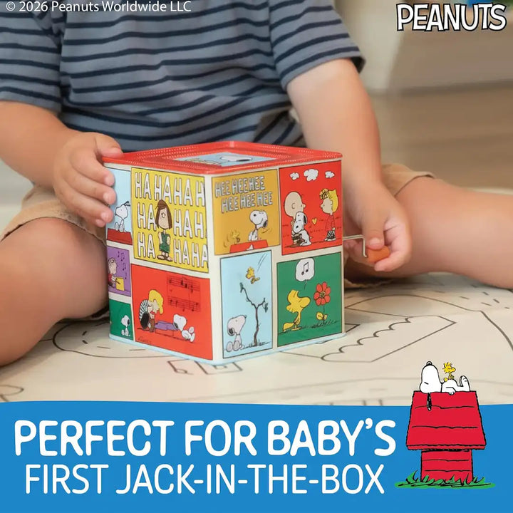 Kids Preferred Peanuts Snoopy Jack In The Box