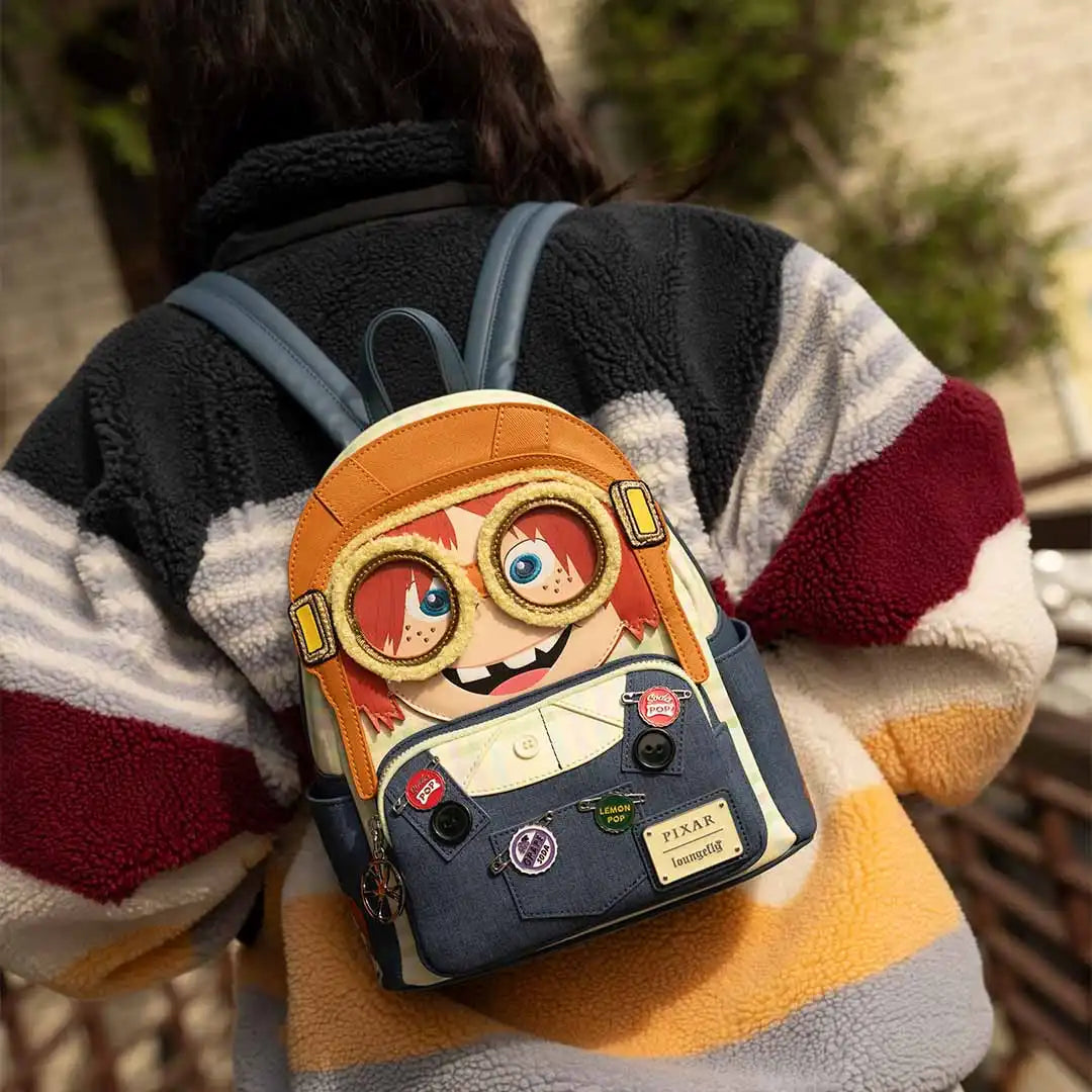 Loungefly Disney Pixar Up Young Ellie Explorer Cosplay Mini Backpack
