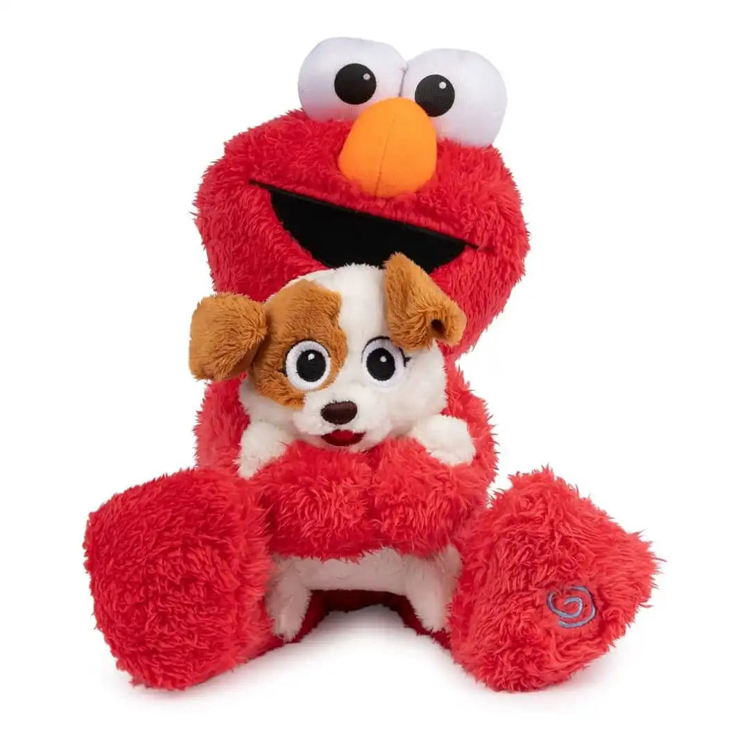 GUND Sesame Street Furry Friends Forever Dance &amp; Play Elmo and Tango 13" Plush Toy