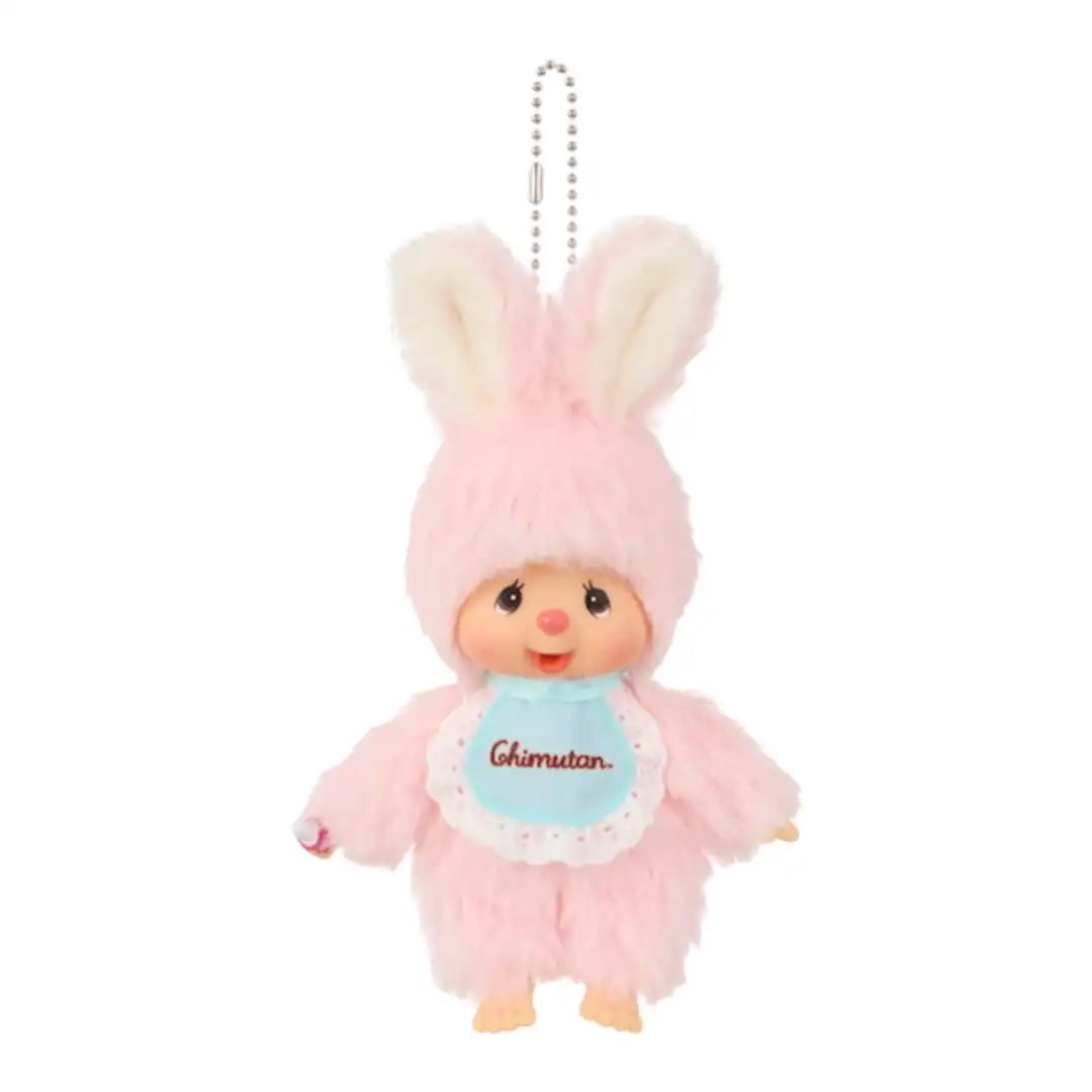 Monchhichi Chimutan Bunny Big Head Keychain