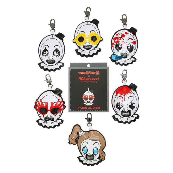 Whatever Makes You Happy Terrifier 2 Mystery Box Padded Vinyl Bag Charms