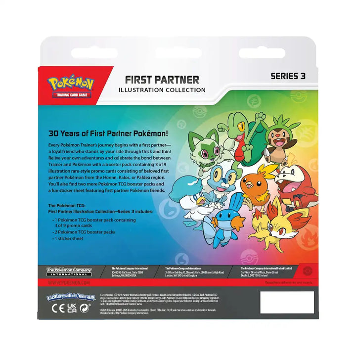 Pokémon TCG: First Partner Illustration Collection—Series 3
