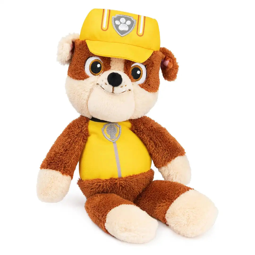 GUND PAW Patrol Official Rubble Take Along Buddy 13" Plush Toy