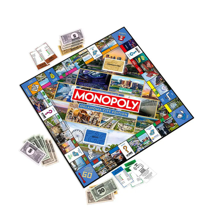 Hasbro Monopoly Oklahoma City, OK Edition