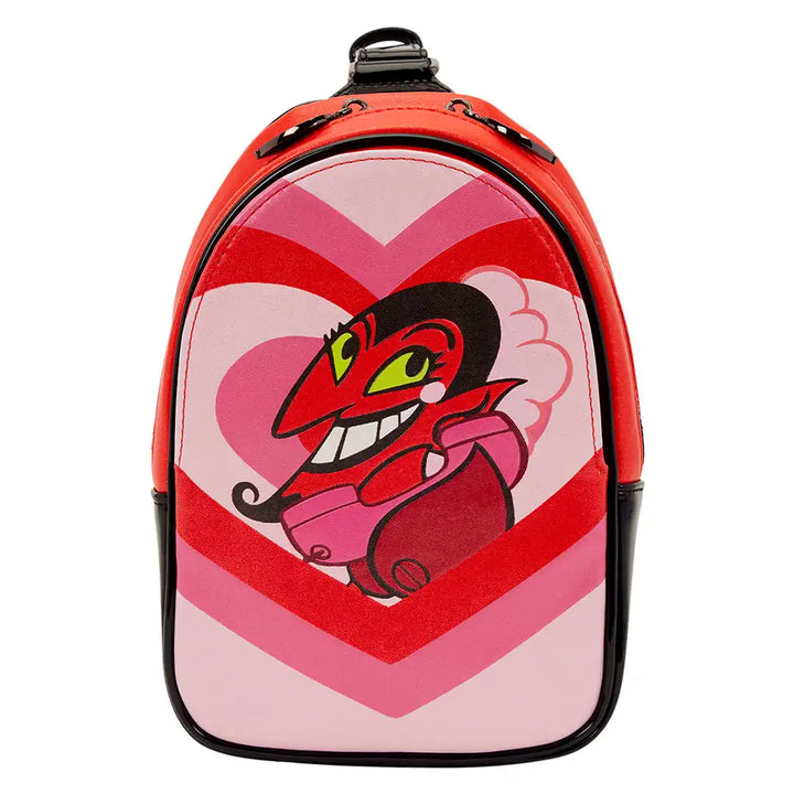 Loungefly Cartoon Network Powerpuff Girls Him Villain Sling Crossbody Bag