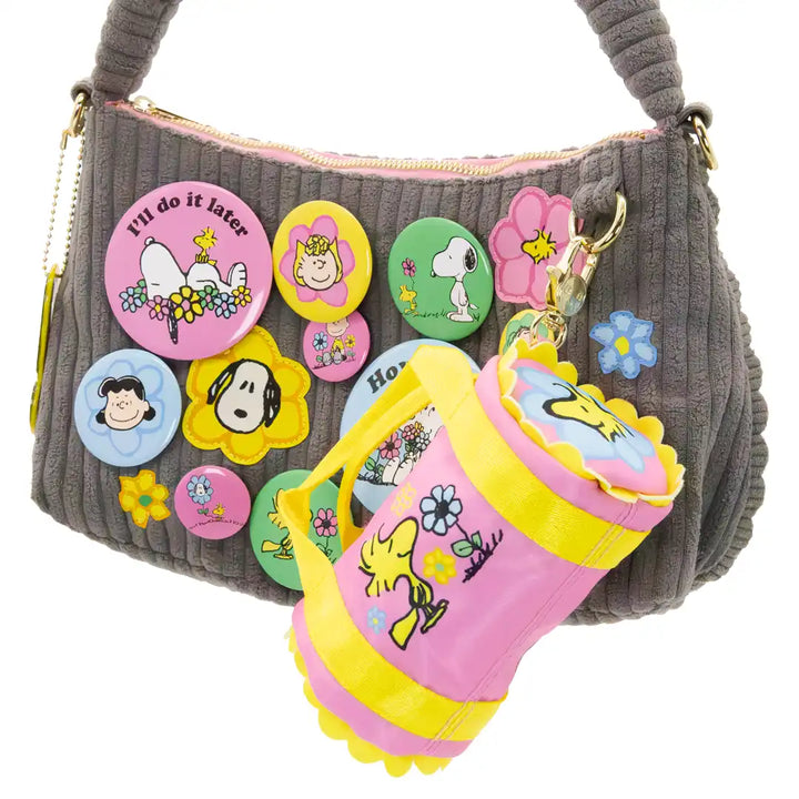 Whatever Makes You Happy Peanuts Sherbert Spring Mini Duffle Bag Charms