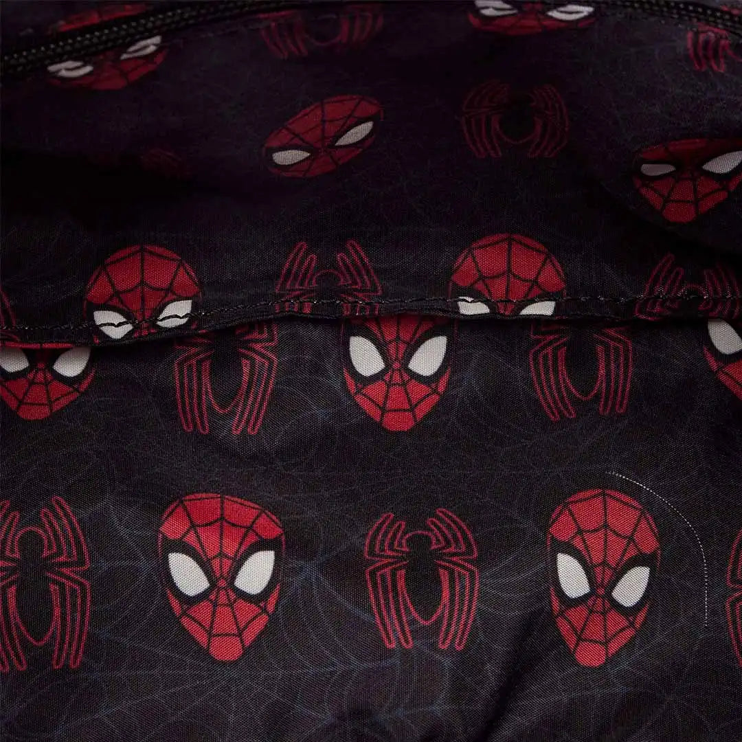 Loungefly Marvel Spider-Man Spider Web Crossbody Bag