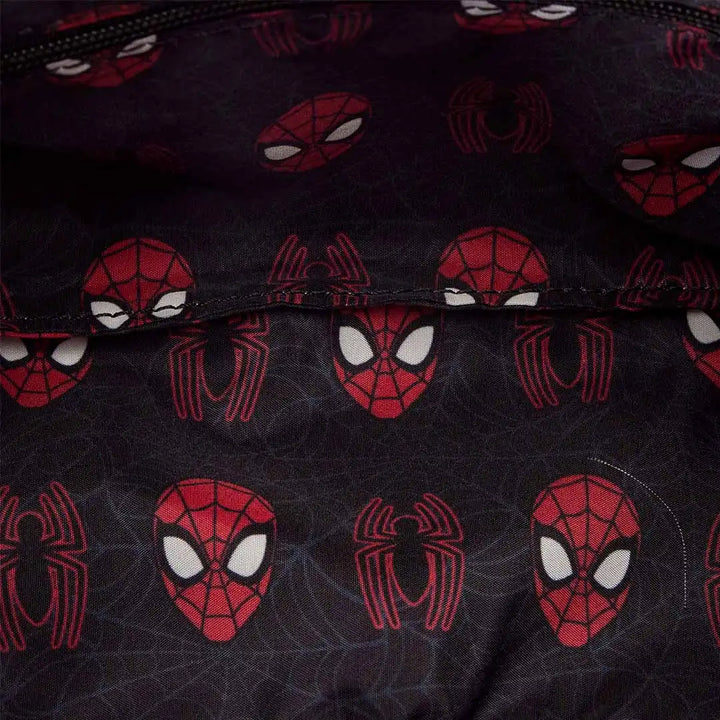 Loungefly Marvel Spider-Man Spider Web Crossbody Bag