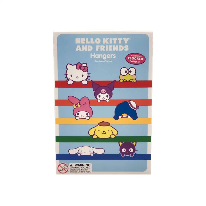 Sanrio Hello Kitty &amp; Friends Exclusive Jumbo Flocked Hanger Bag Clip Blind Box