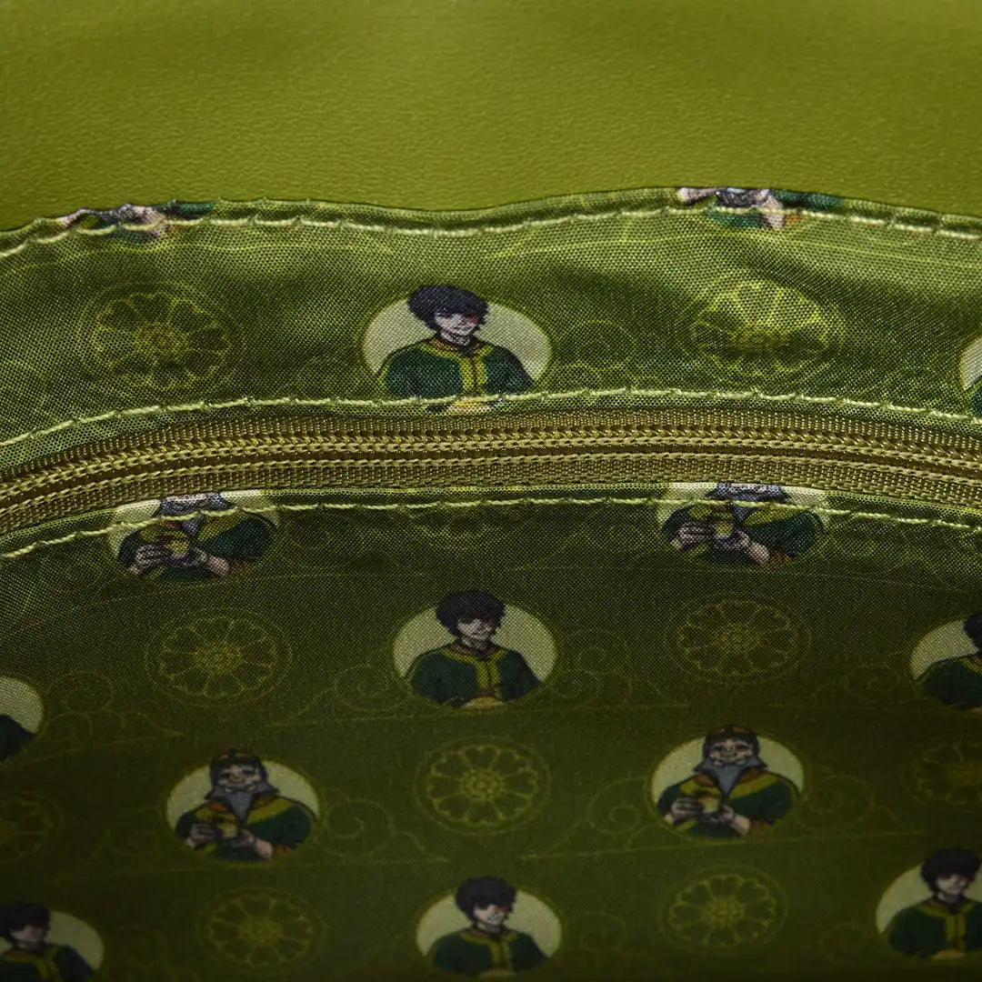 Loungefly Nickelodeon Avatar: The Last Airbender Jasmine Dragon Tote Crossbody Bag with Coin Bag