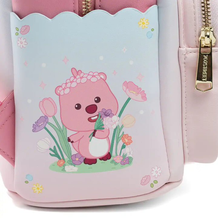 707 Street Exclusive Zanmang Loopy Floral Scene Mini Backpack - Limited Edition 200
