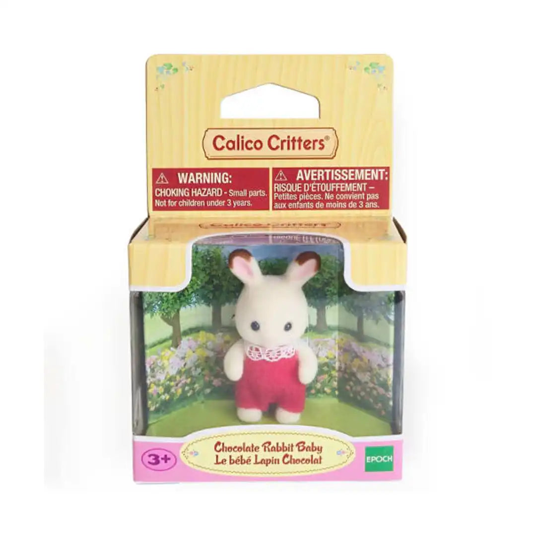 Calico Critters Chocolate Rabbit Baby