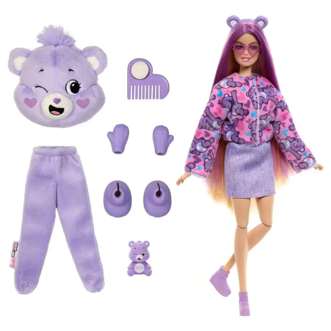 Mattel Cutie Reveal Barbie x Care Bears Series Action Figure Toy
