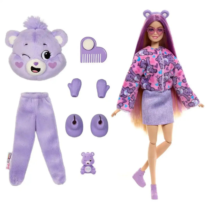 Mattel Cutie Reveal Barbie x Care Bears Series Action Figure Toy