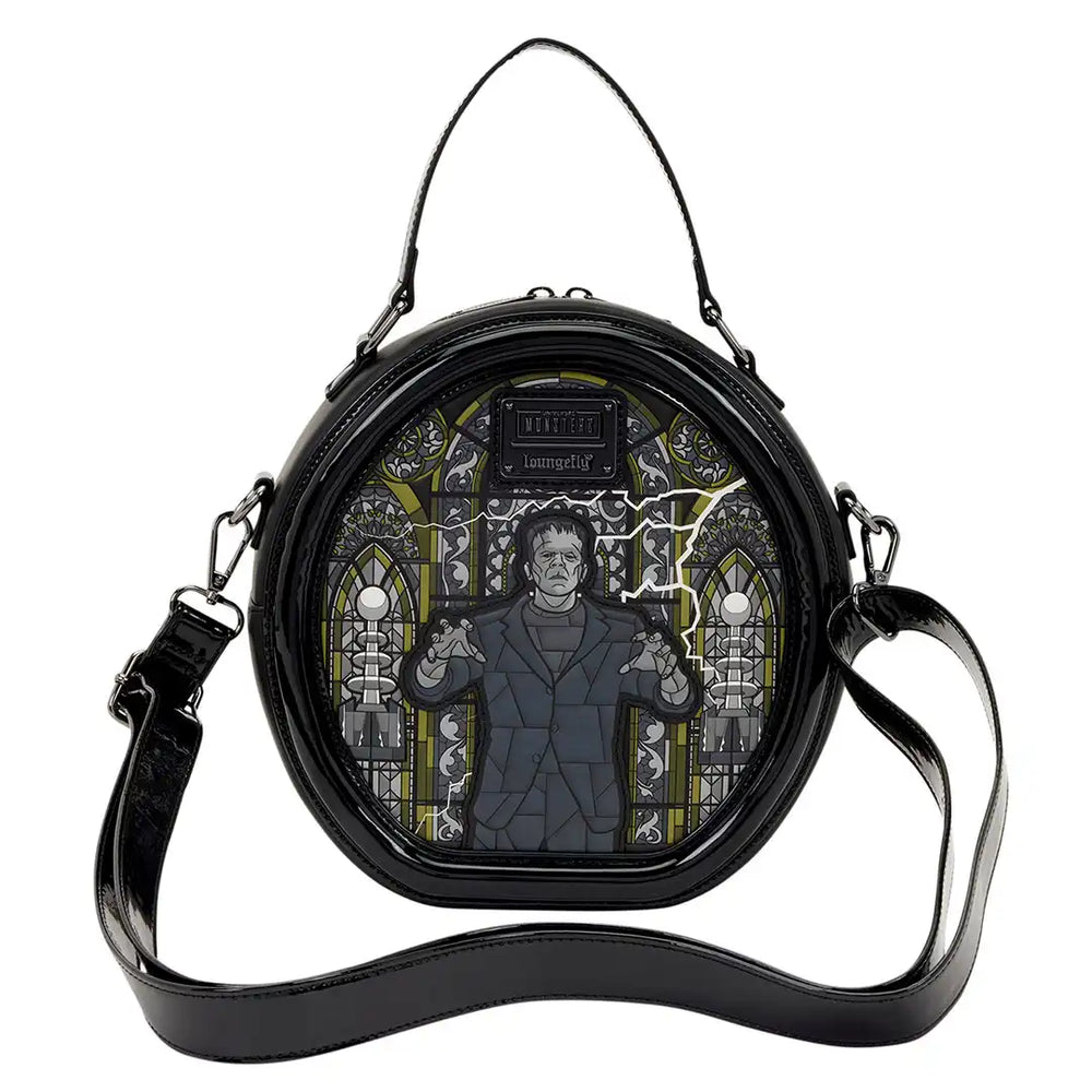Loungefly Universal Monsters Dracula & Frankenstein Crossbody Bag