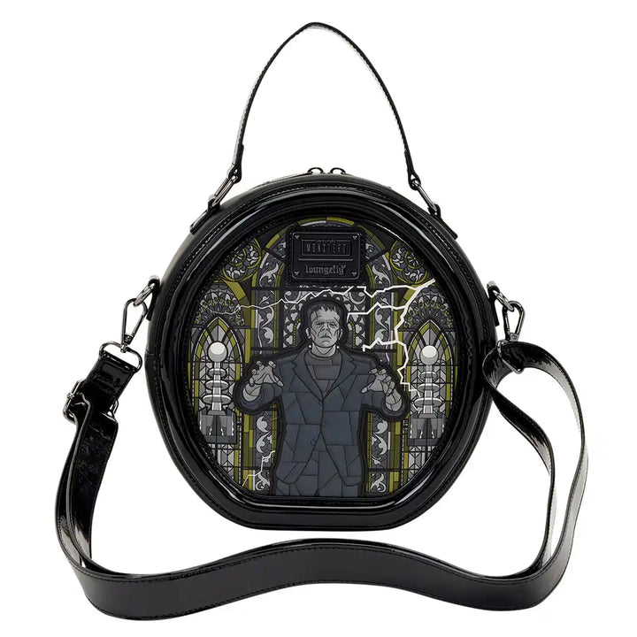 Loungefly Universal Monsters Dracula &amp; Frankenstein Crossbody Bag