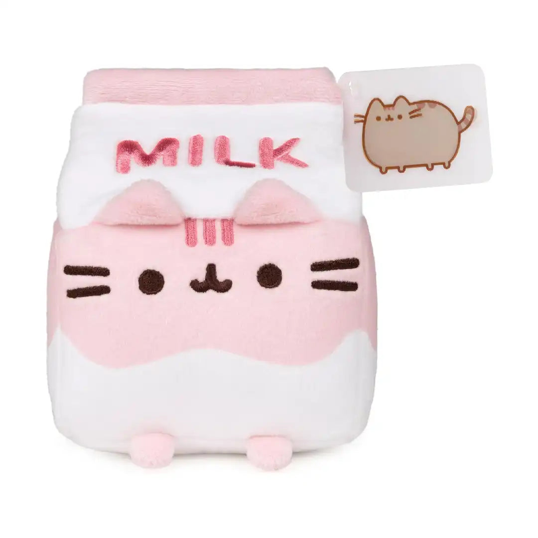 GUND Pusheen Strawberry Milk Cat 6" Plush Toy