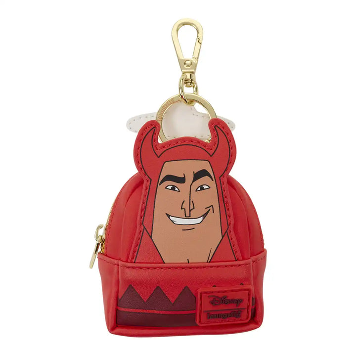 Loungefly Disney Emperor’s New Groove Good and Bad Kronk Mini Backpack Keychain Charm