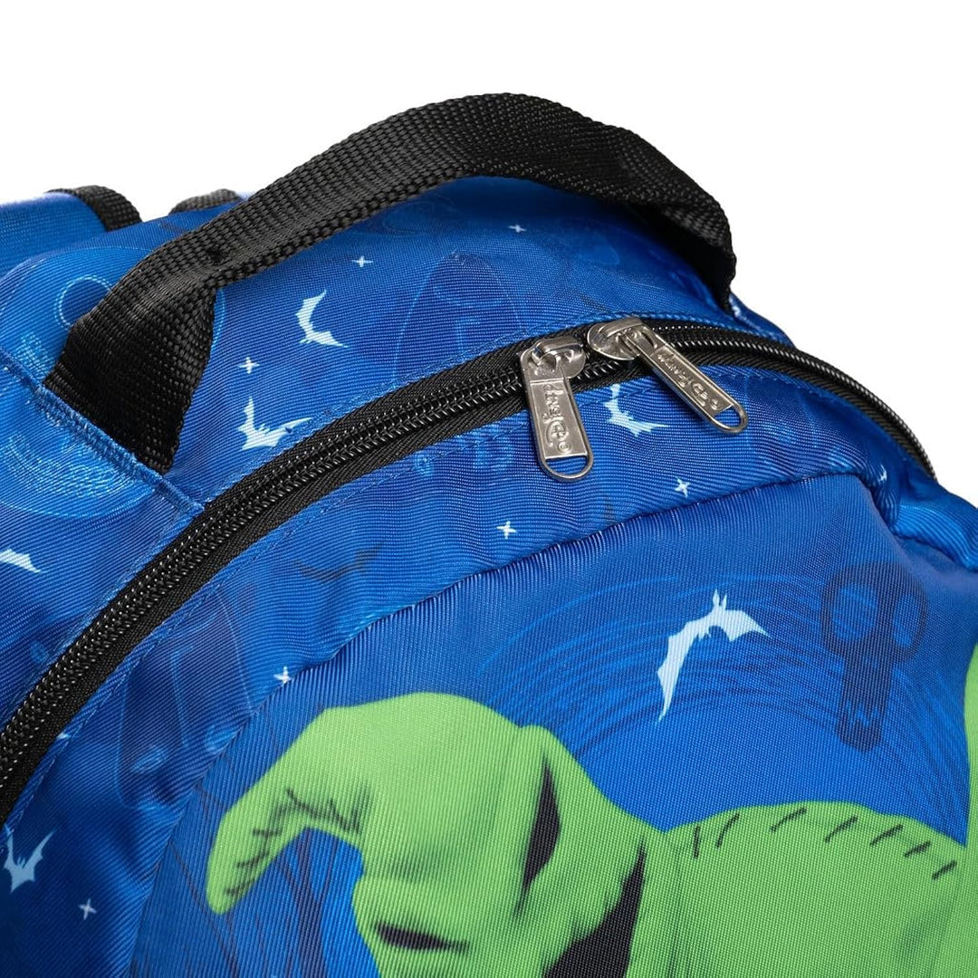 Wondapop Disney The Nightmare Before Christmas Oogie Boogie Nylon Backpack, Kids School Bag with Laptop Sleeve &amp; Pockets