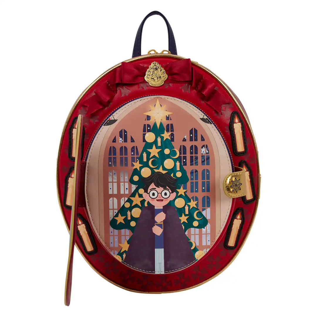 Loungefly WB Harry Potter Holiday Cameo Mini Backpack