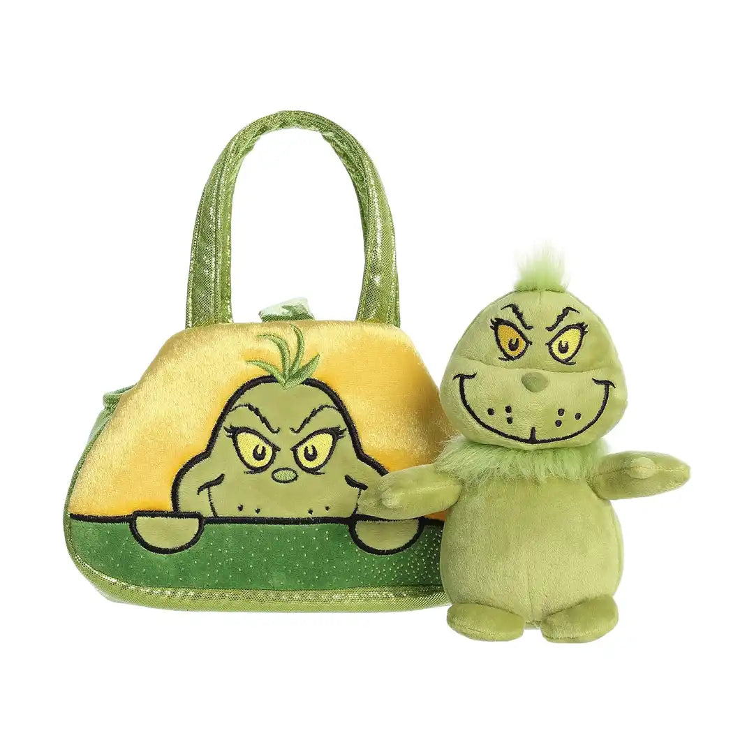 Aurora Fancy Pal Whimsical Dr. Seuss 7.5" Peek-A-Boo Grinch