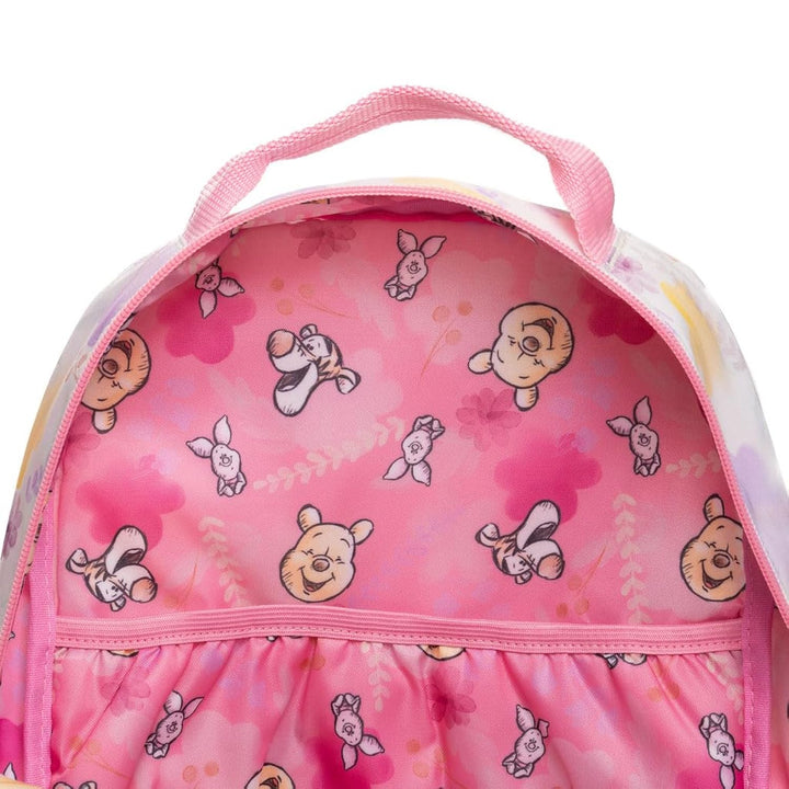 Wondapop Disney Winnie the Pooh Backpack,15.5 Inch Backpack with Padded Shoulder Straps, 14 Inch Laptop &amp; Tablet Compartment, Hidden Security Pocket, Front Pocket &amp; Side Pockets