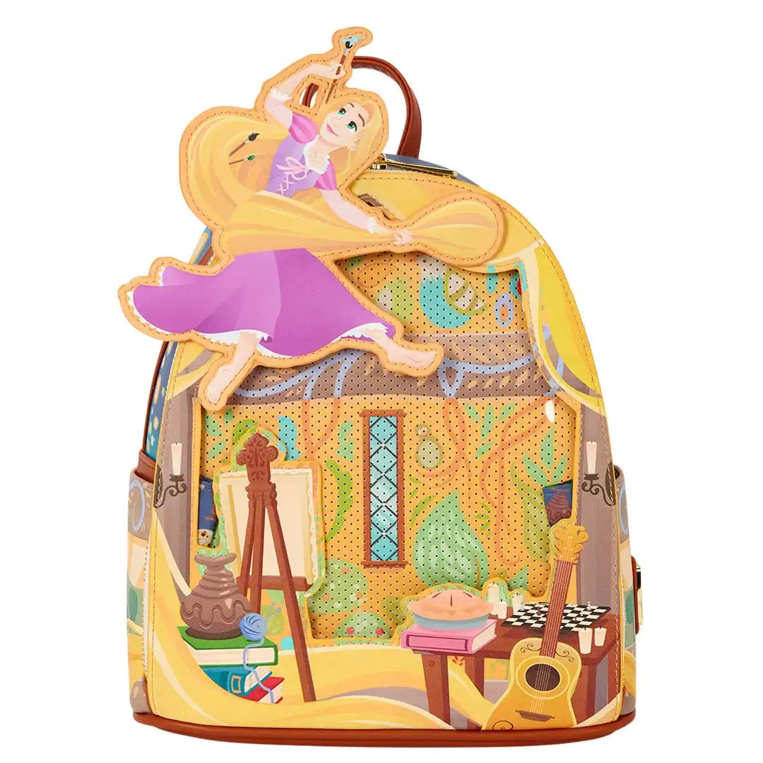 Loungefly Disney Tangled Rapunzel Painting Mini Backpack