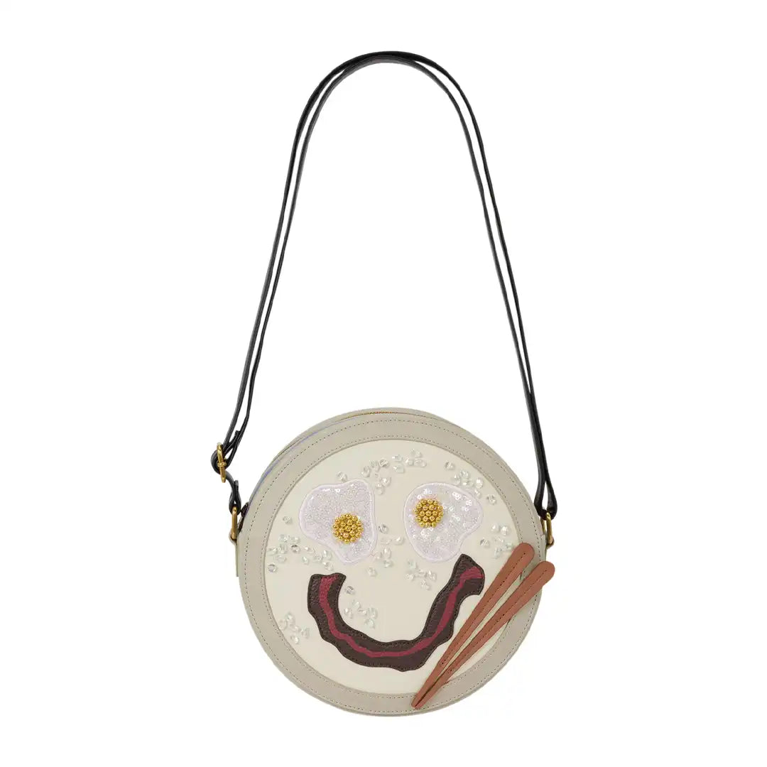 Loungefly Disney Mulan Congee Smiley Face Crossbody Bag